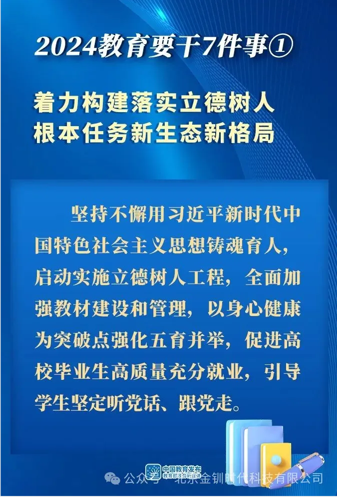 教育丨圖解2024年教育要干的7件事